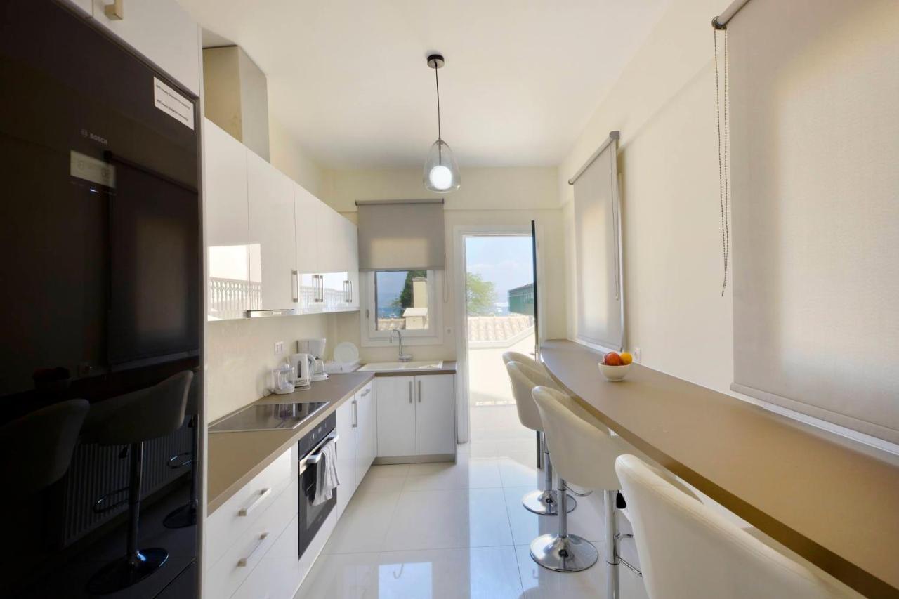 Luxury Bay View Apartment Corfu  Exterior photo