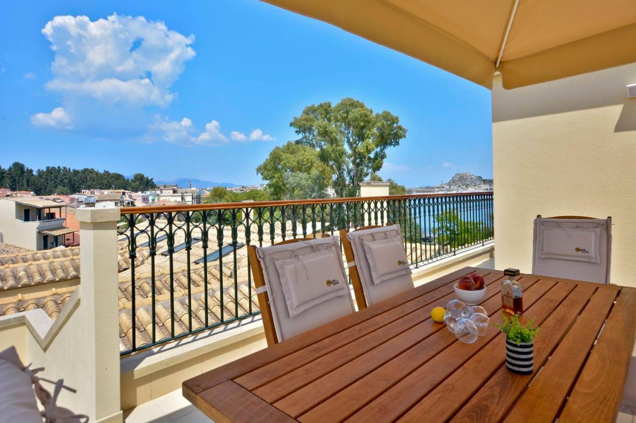 Luxury Bay View Apartment Corfu  Exterior photo